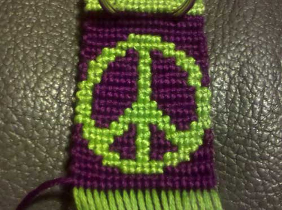 Alpha Key Ring Pattern The reversible alpha keychain tutorial | BraceletBook