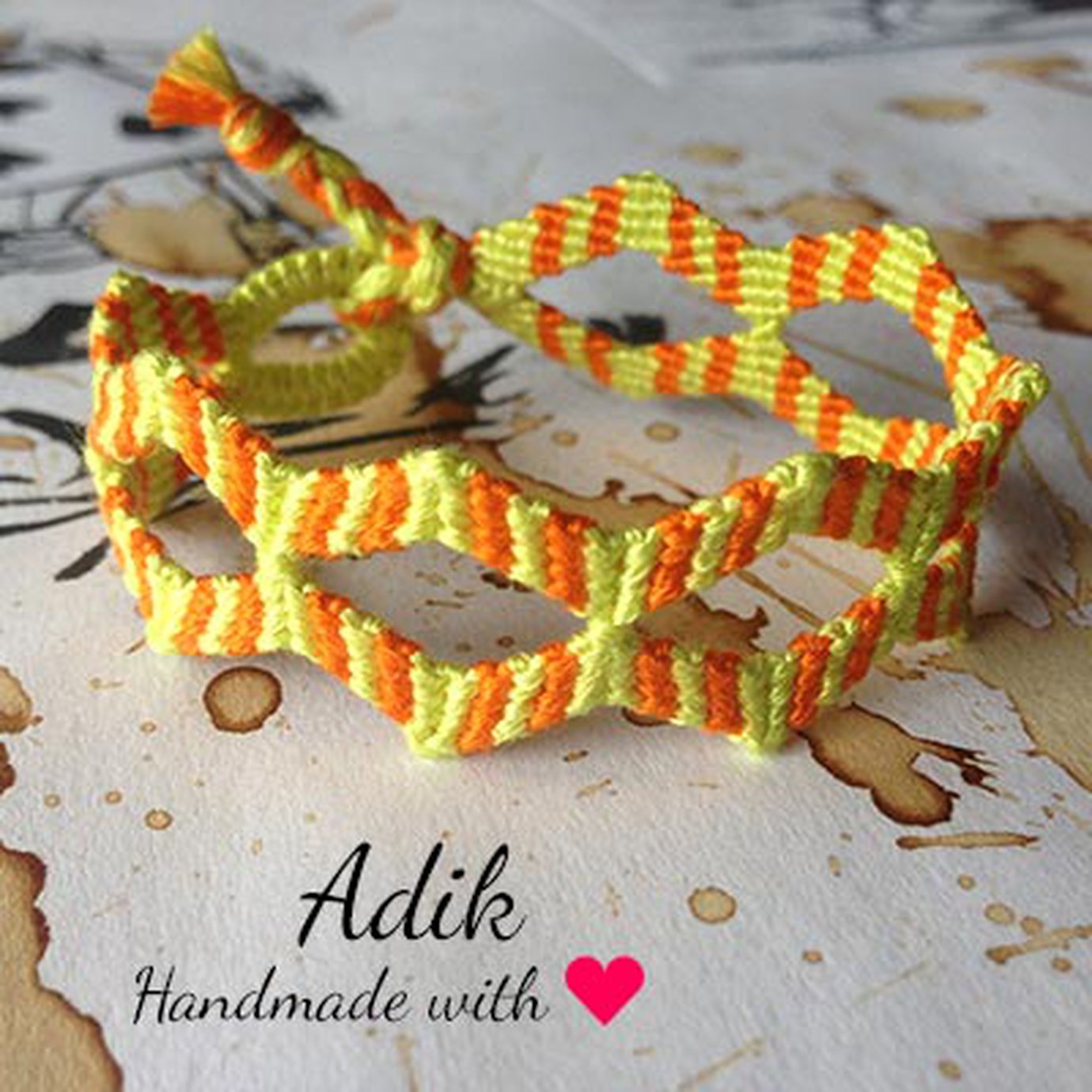How to make a double zig zag bracelet tutorial BraceletBook