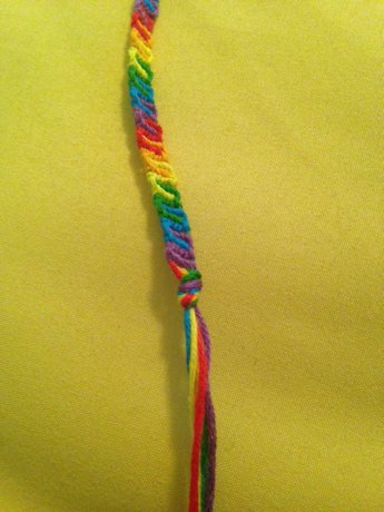 Rainbow Wave Bracelet - #15049 - Step 10
