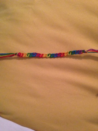 Rainbow Wave Bracelet - #15049 - Done