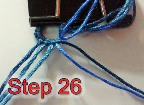 Macrame Loop Tutorial for Alpha Patterns - Step 26 & 27