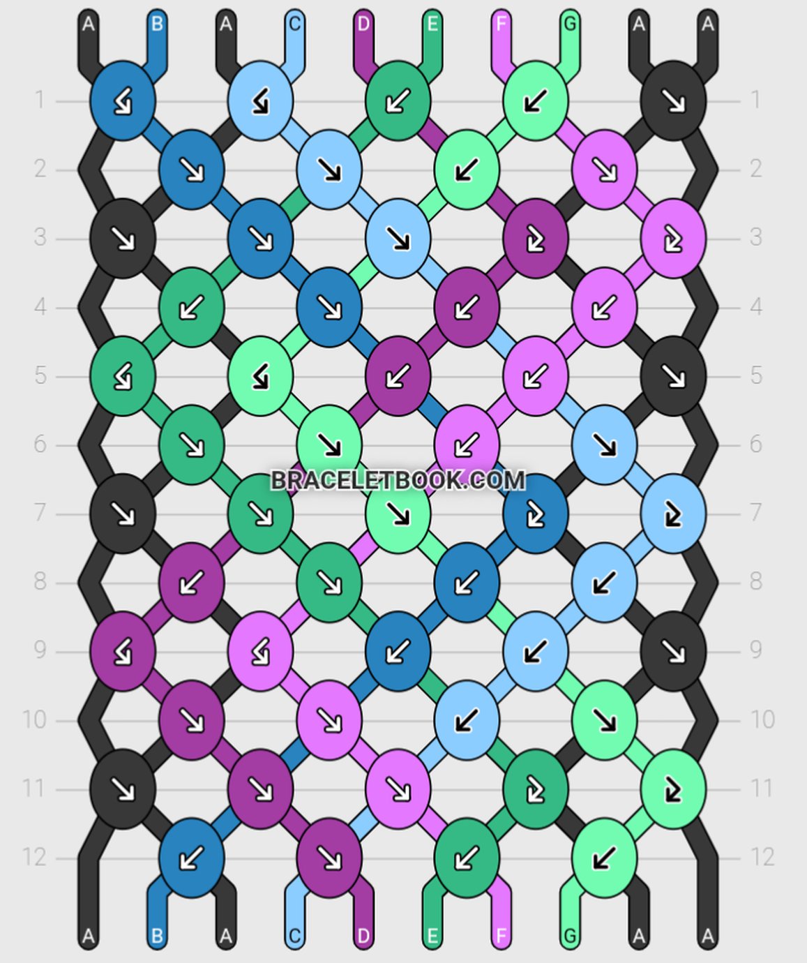 The Straight Edges Technique tutorial BraceletBook