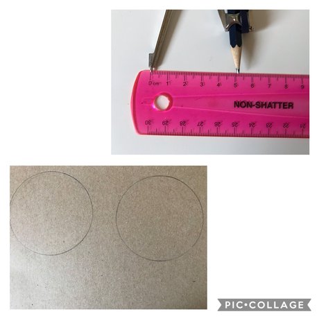 How To Make A Bracelet Wheel - Step 1: Make the circles