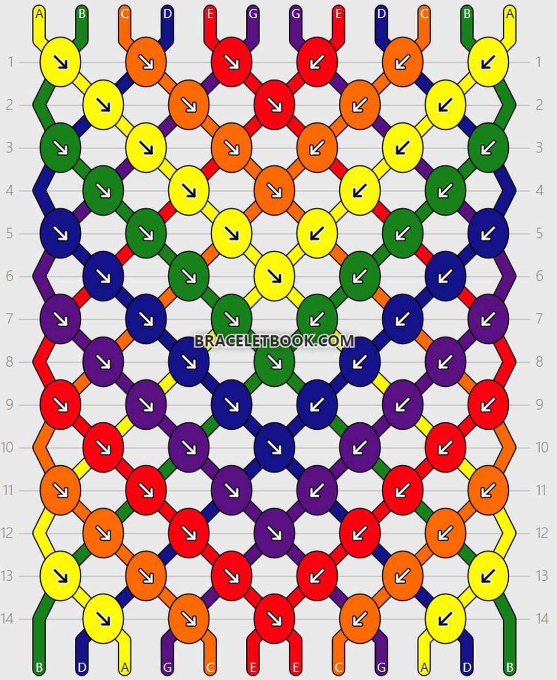 Teardrop Loop for Normal Patterns tutorial | BraceletBook