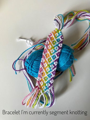 Tips for Making Better Normal Bracelets - Tip 1: Learn to segment knot