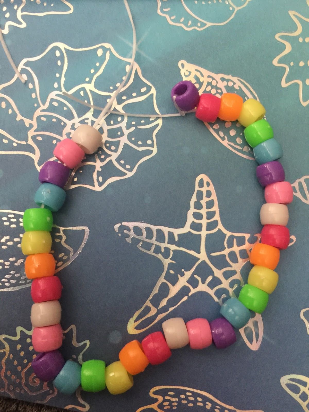 Elastic Beaded Bracelet Tutorial tutorial BraceletBook