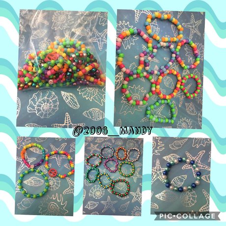 Elastic Beaded Bracelet Tutorial - Ideas