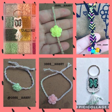 New techniques to try out - Adding beads/charms to your bracelets