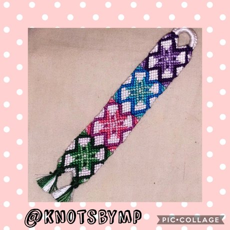 New techniques to try out - Switching colours in a normal bracelet