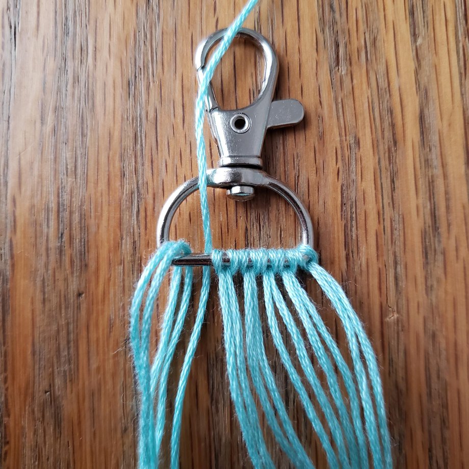 Shaped Keychain Tutorial tutorial BraceletBook