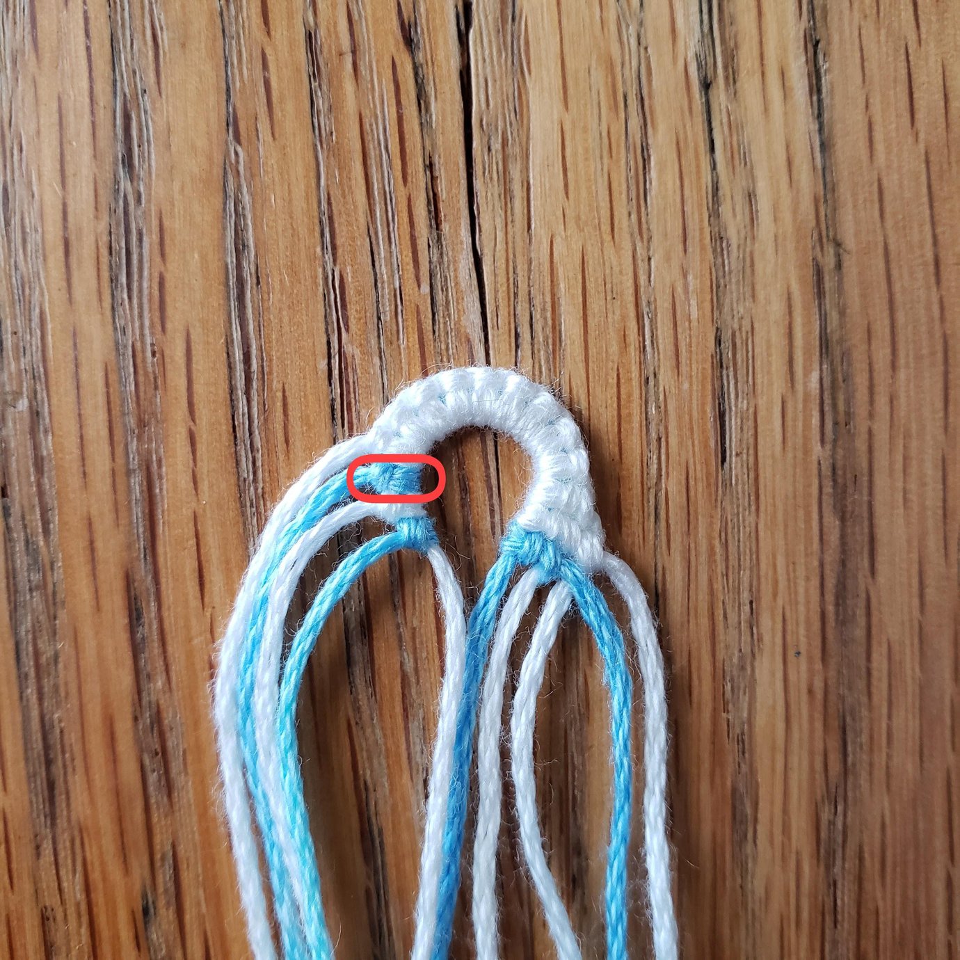 Shaped Starts and Ends for OddStringed Alphas tutorial BraceletBook