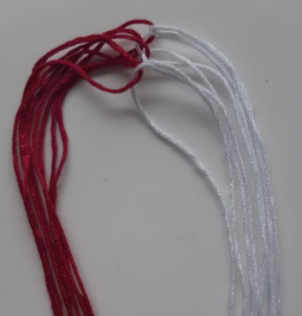 Linked Lace Bracelet - Step 2