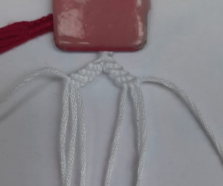 Linked Lace Bracelet - Step 5