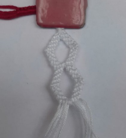 Linked Lace Bracelet - Step 7