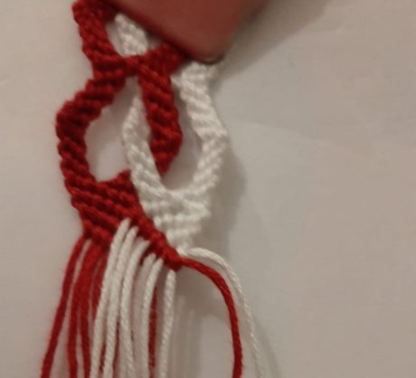 Linked Lace Bracelet - Step 14
