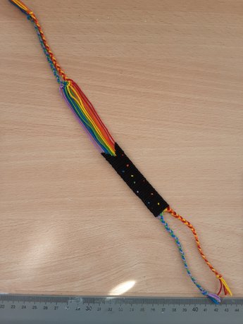 Loose Rainbow Bracelet
