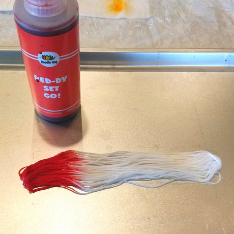 How to Make Multicolored Thread - Step 3
