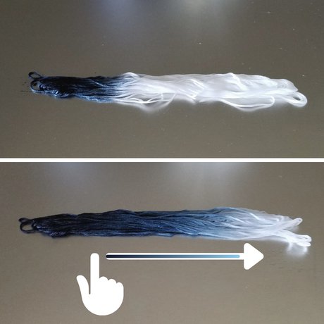 How to Make Ombre / Gradient Thread - Step 4: