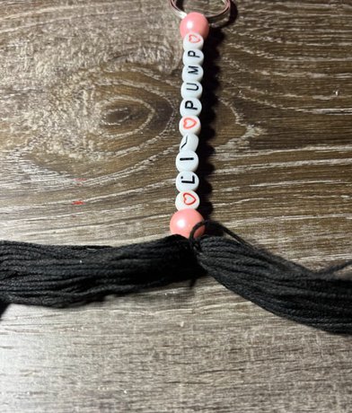 How to Make a Tassel with Beads - Step 5
