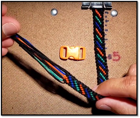 Guide - Adding a Buckle to your Bracelet - Step 1