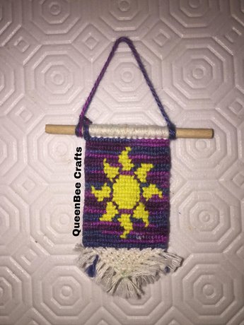 New techniques to try out (part 2) - Square Knots Macrame Finish