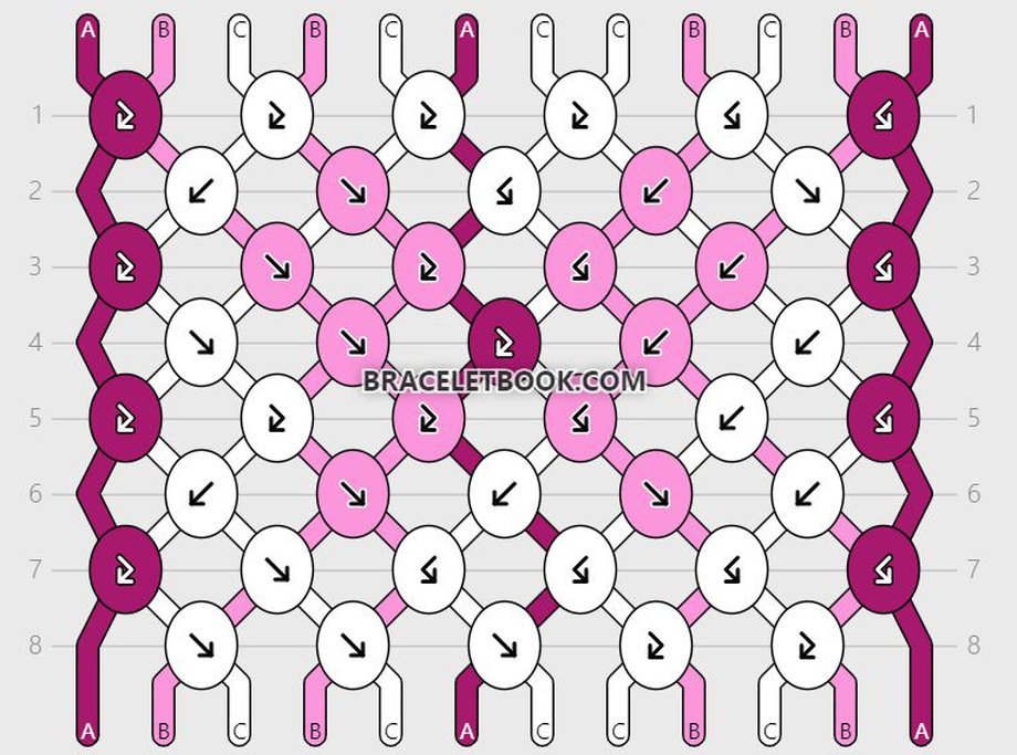 How to calculate string length in a normal pattern tutorial | BraceletBook
