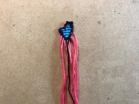 How To Make A 3-D Butterfly Bracelet - Step 7: