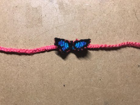 How To Make A 3-D Butterfly Bracelet - Step 18: