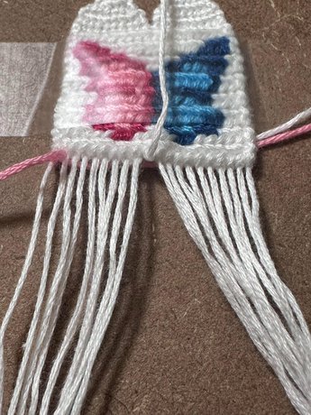How To Make Double Triangle Ends - Step 3: