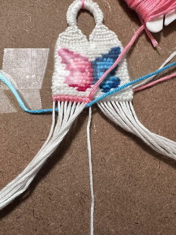 How To Make Double Triangle Ends - Step 5: