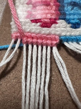 How To Make Double Triangle Ends - Step 11: