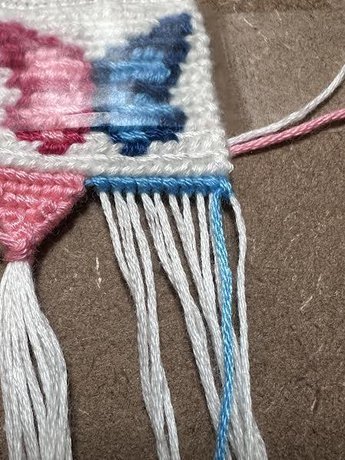 How To Make Double Triangle Ends - Step 15: