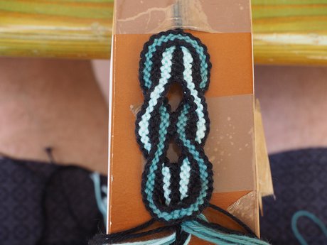 How to start/end your bracelet with an arch - Step 12