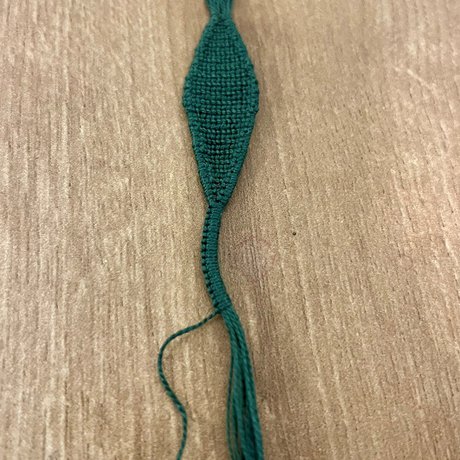 Lily of The Valley Keychain Tutorial - Step 2