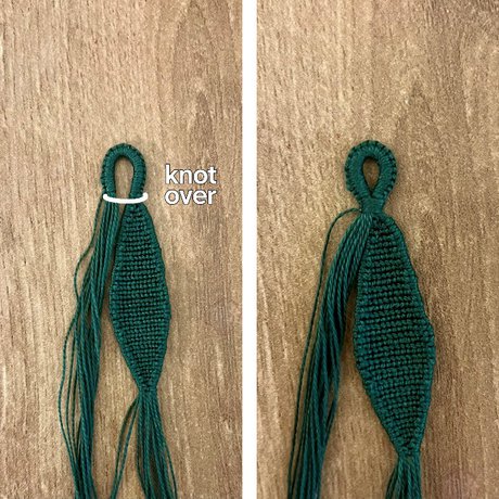 Lily of The Valley Keychain Tutorial - Step 3