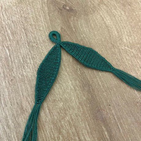 Lily of The Valley Keychain Tutorial - Step 4
