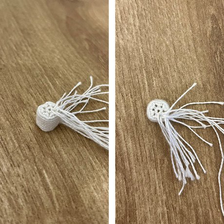 Lily of The Valley Keychain Tutorial - Step 3