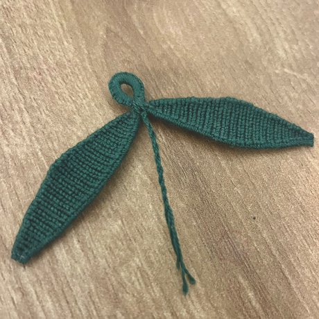 Lily of The Valley Keychain Tutorial - Step 2