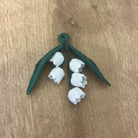 Lily of The Valley Keychain Tutorial - Step 6
