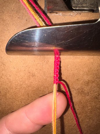 Woven Teardrop Bracelet Tutorial - 3.