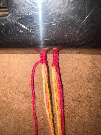 Woven Teardrop Bracelet Tutorial - 4.