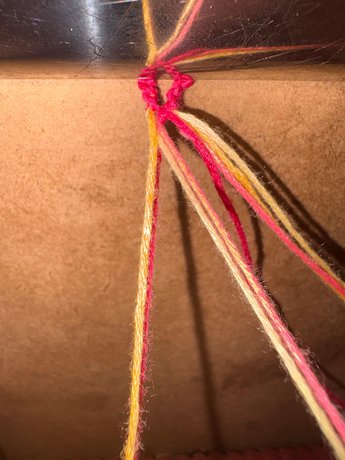 Woven Teardrop Bracelet Tutorial - 6.