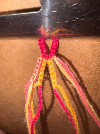Woven Teardrop Bracelet Tutorial - 9.
