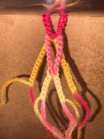 Woven Teardrop Bracelet Tutorial - 13.