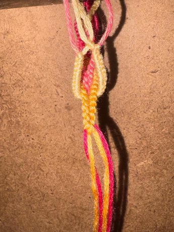 Woven Teardrop Bracelet Tutorial - 16.