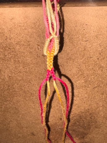 Woven Teardrop Bracelet Tutorial - 17.