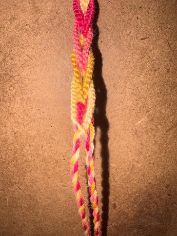 Woven Teardrop Bracelet Tutorial - 18.