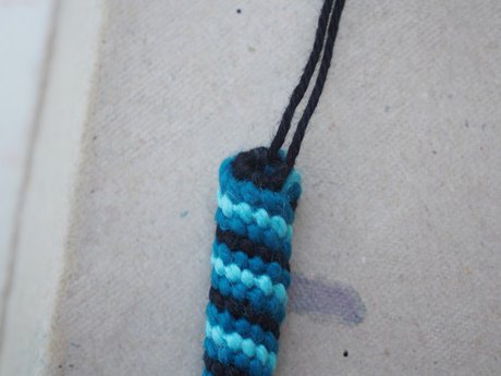 Pipe Knotting - Step 7: Finishing starting side