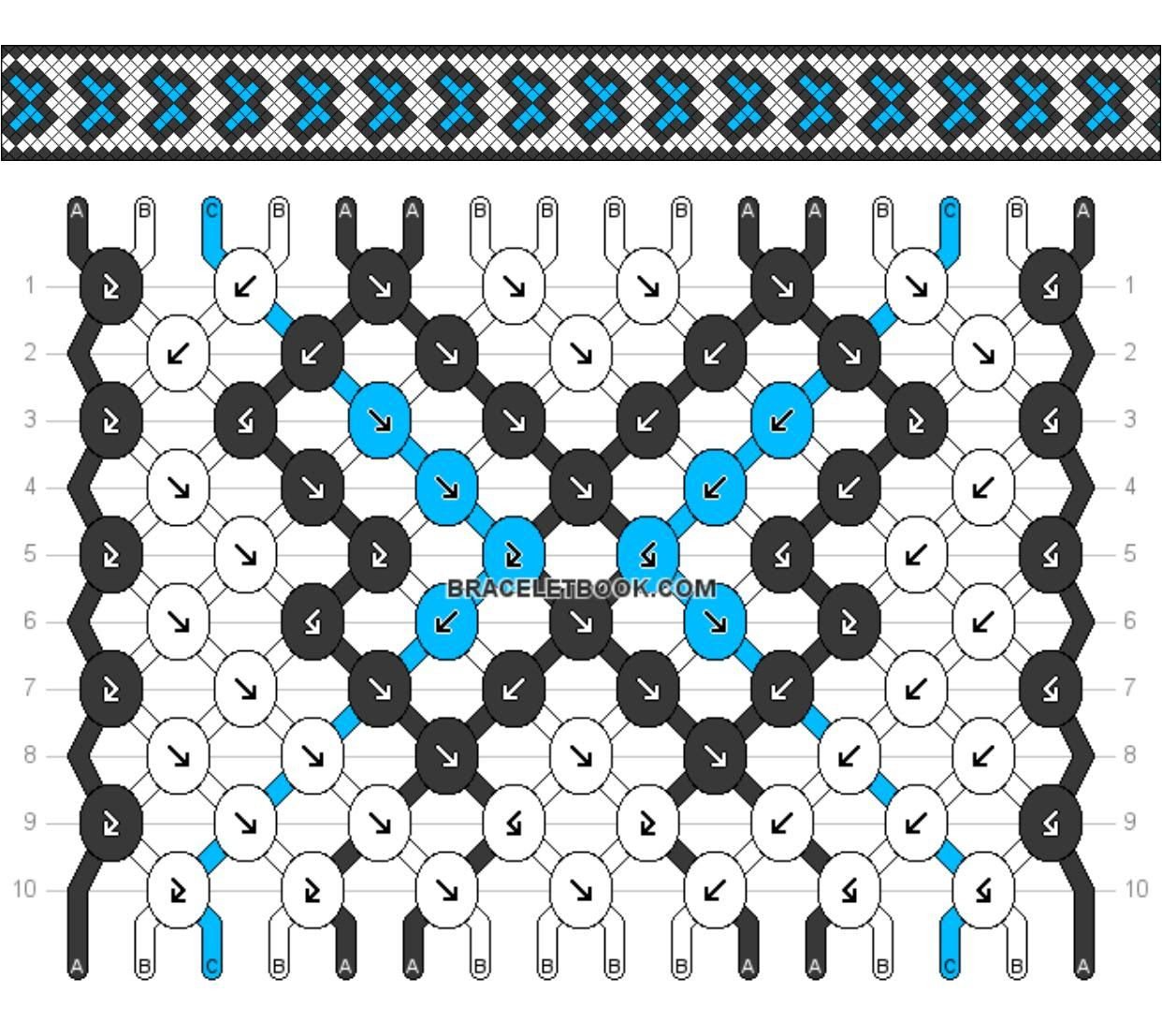 How to read normal patterns tutorial BraceletBook