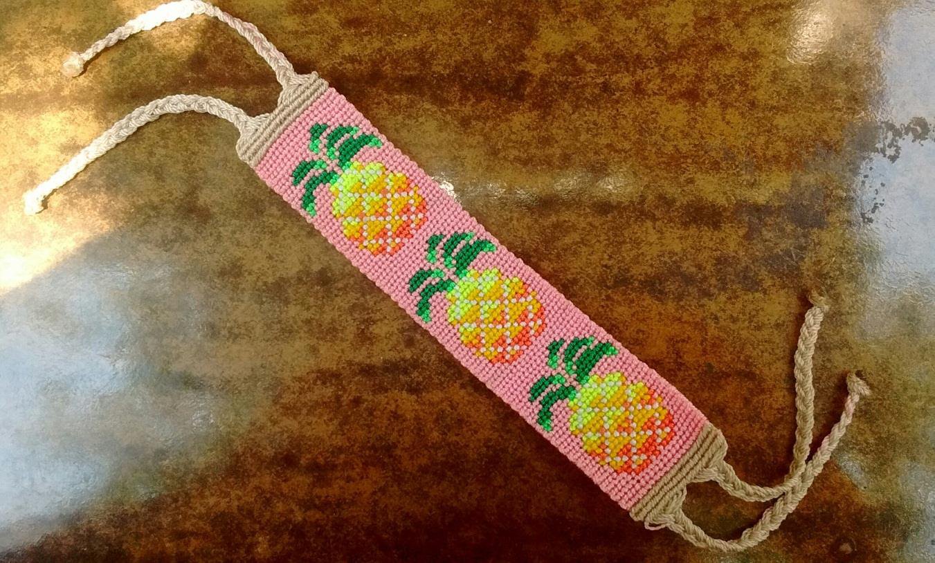 How to make an ending for a bracelet tutorial BraceletBook